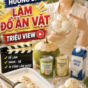 Trợ lý tạo video hướng dẫn làm đồ ăn vặt